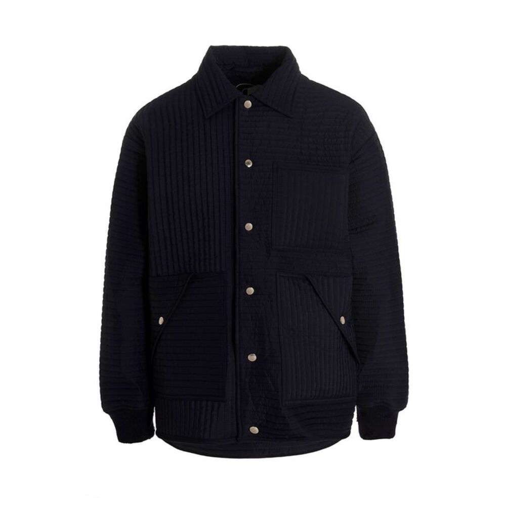 Khrisjoy Men's Chore Quilted Stripes Down Jacket